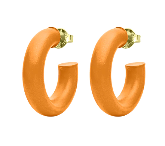 Sheila Fajl Painted Small Chantal Hoops - Final Sale 30% off in cart
