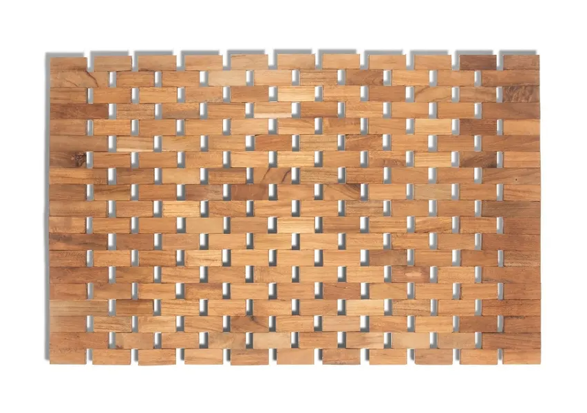 Woven Teak Placemat - Sold Individually - Final Sale 40% off in cart