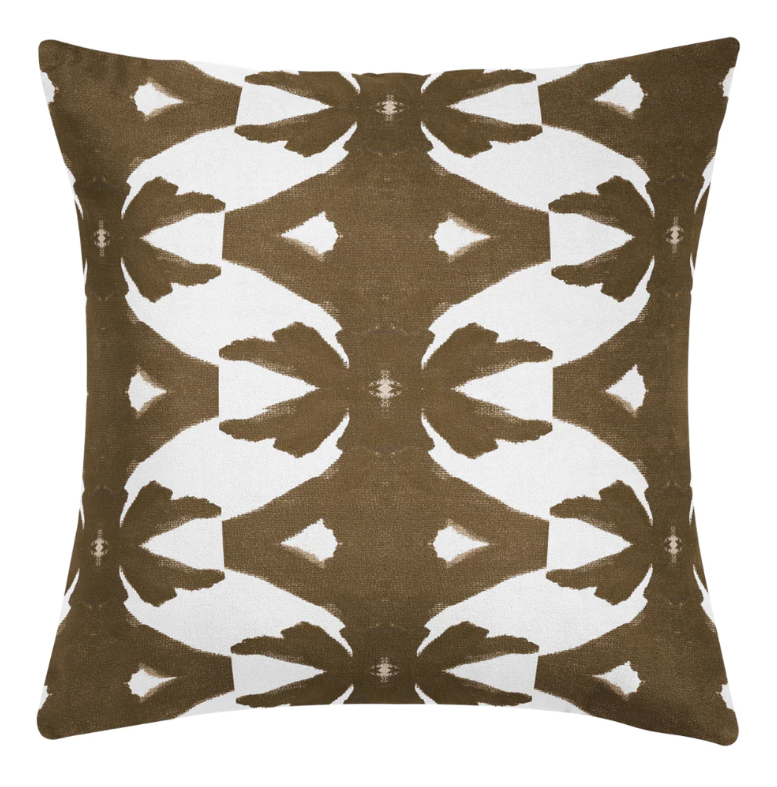 Palm Cocoa Pillow - Final Sale 30% off in cart