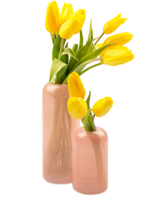 Bubblegum Glass Modern Vase
