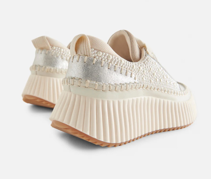 Dolce Vita Dolen Sneakers - Vanilla Pearls - Final Sale 40% off in cart
