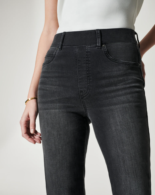 SPANX Ankle Straight Leg Jeans - Vintage Black - Final Sale
