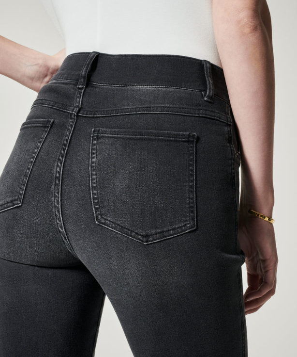 SPANX Ankle Straight Leg Jeans - Vintage Black - Final Sale