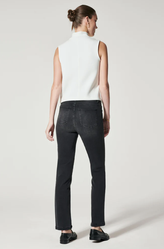 SPANX Ankle Straight Leg Jeans - Vintage Black - Final Sale