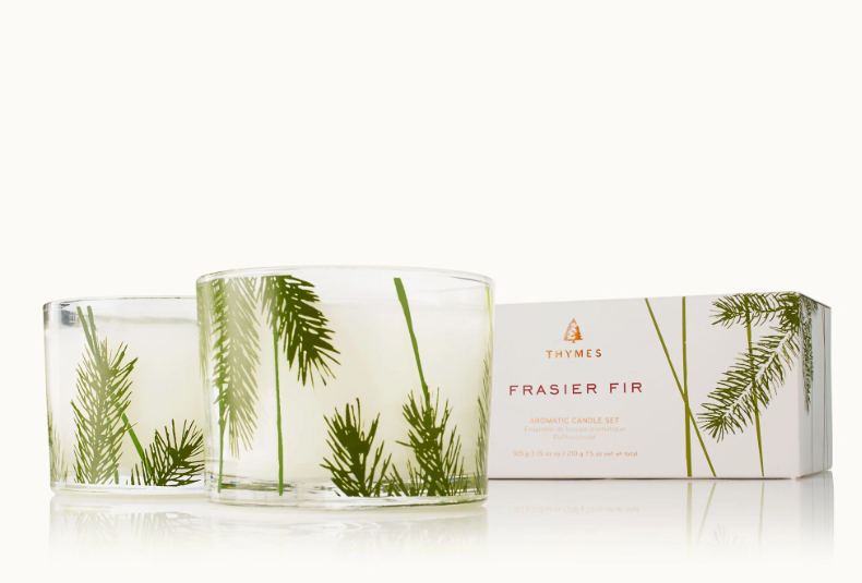 Thymes Frasier Fir Pine Needle Candle Set