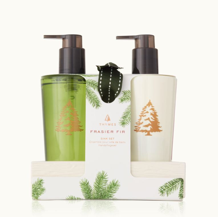Thymes Frasier Fir Sink Set
