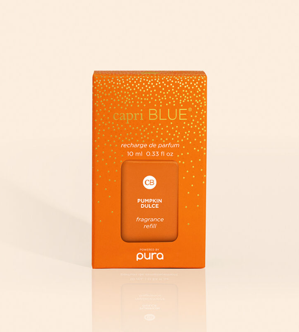 Pura Diffuser Refill - Pumpkin Dulce by Capri Blue - Buy One, Get One 50% Off Sale!