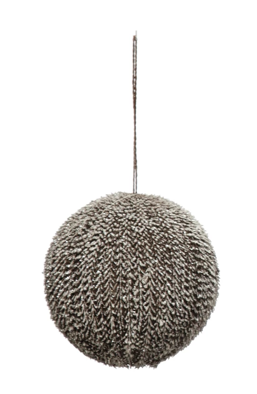 Textured Ball Ornament
