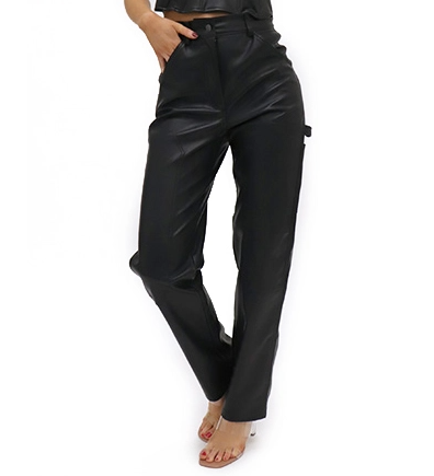 Carmine Vegan Leather Pant - Final Sale 50% off in cart