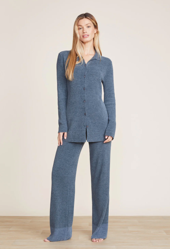 Barefoot Dreams CozyChic Ultra Lite Ribbed Button Down Cardigan - Final Sale 20% off in cart