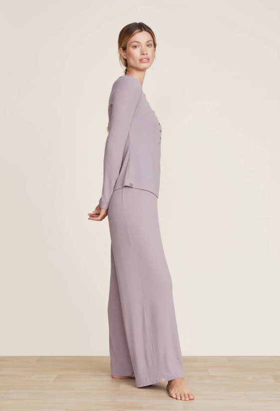 Barefoot Dreams Malibu Collection Ultra Soft Rib Long Sleeve - Final Sale 20% off in cart
