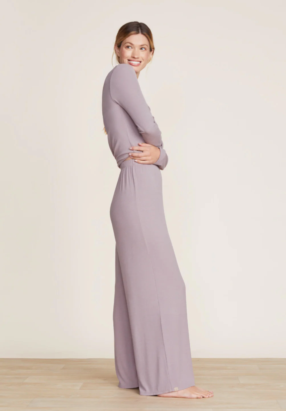 Barefoot Dreams Malibu Collection Ultra Soft Rib Wide Leg Pant - Final Sale 20% off in cart
