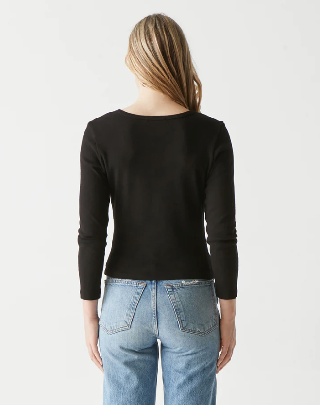 Michael Stars Emma Cropped Tee - Final Sale 30% off in cart
