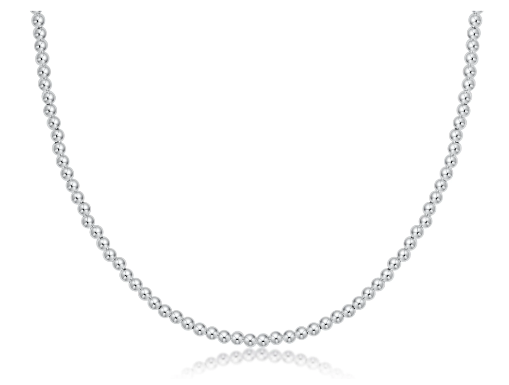 E Newton Choker Classic Sterling Bead