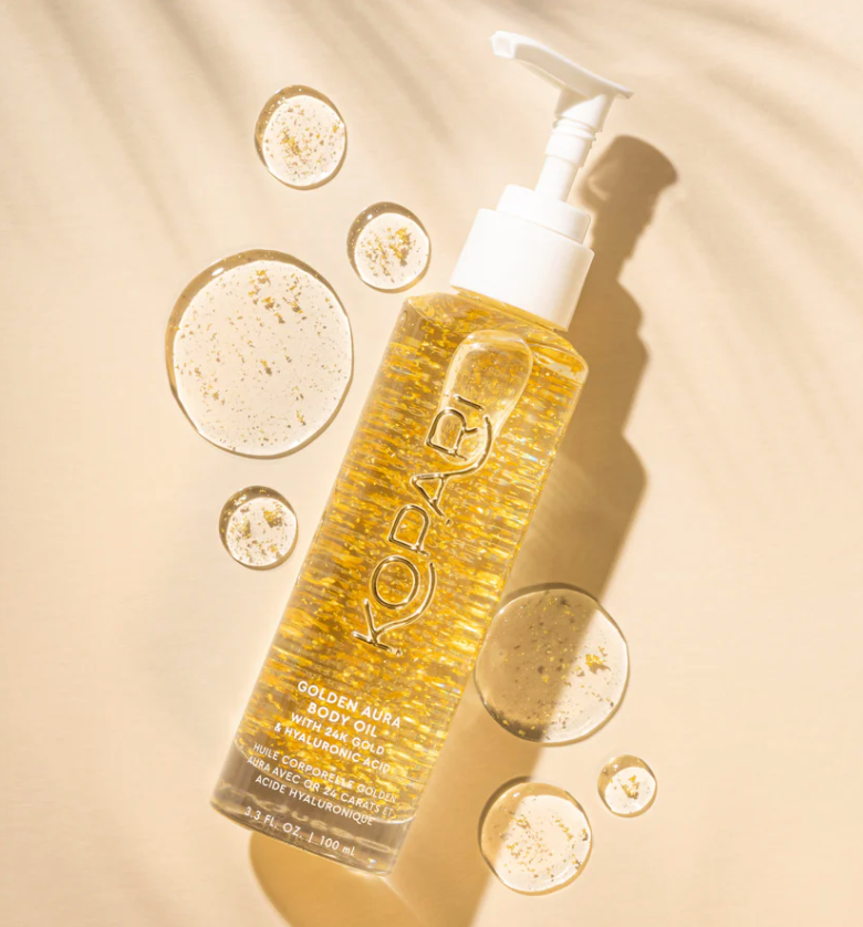Kopari Golden Aura Body Oil with 24K Gold & Hyaluronic Acid