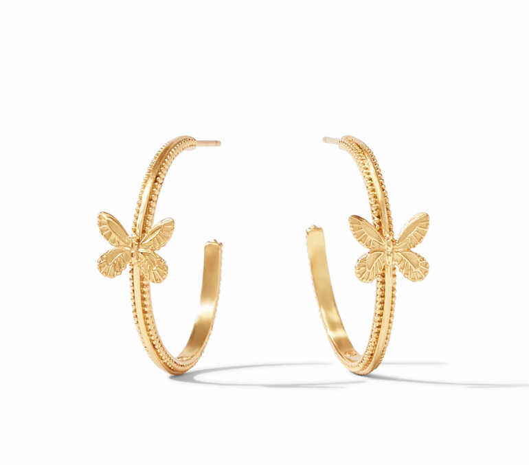 Julie Vos Butterfly Hoops