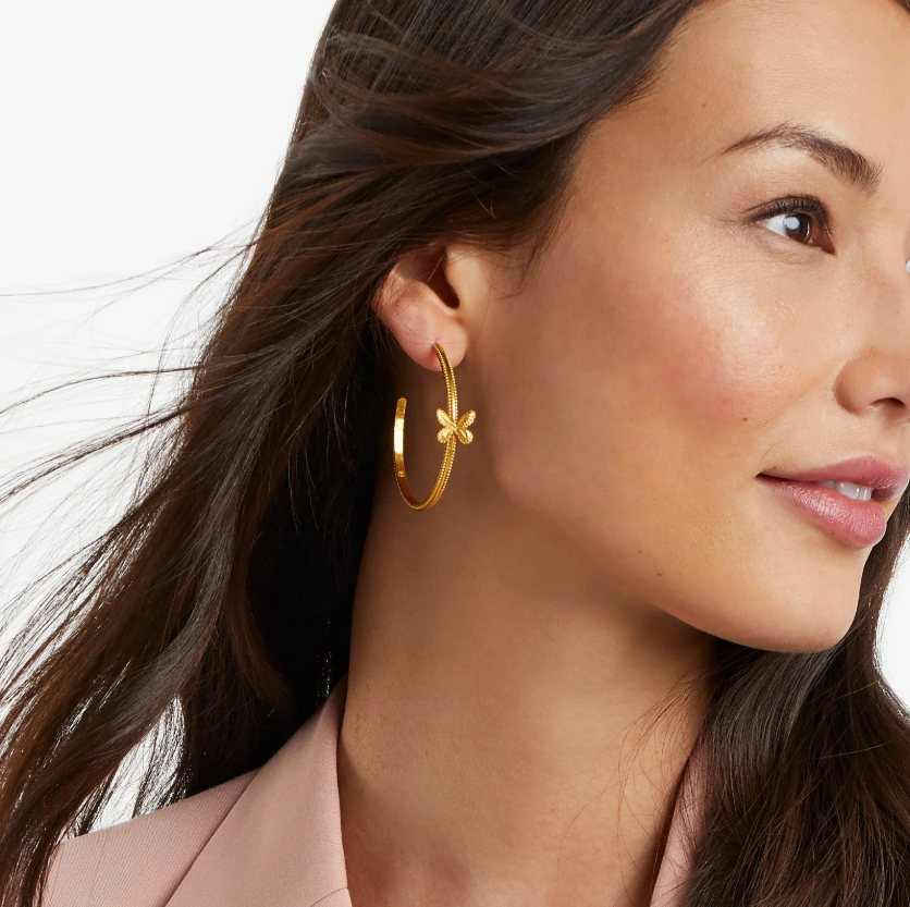 Julie Vos Butterfly Hoops