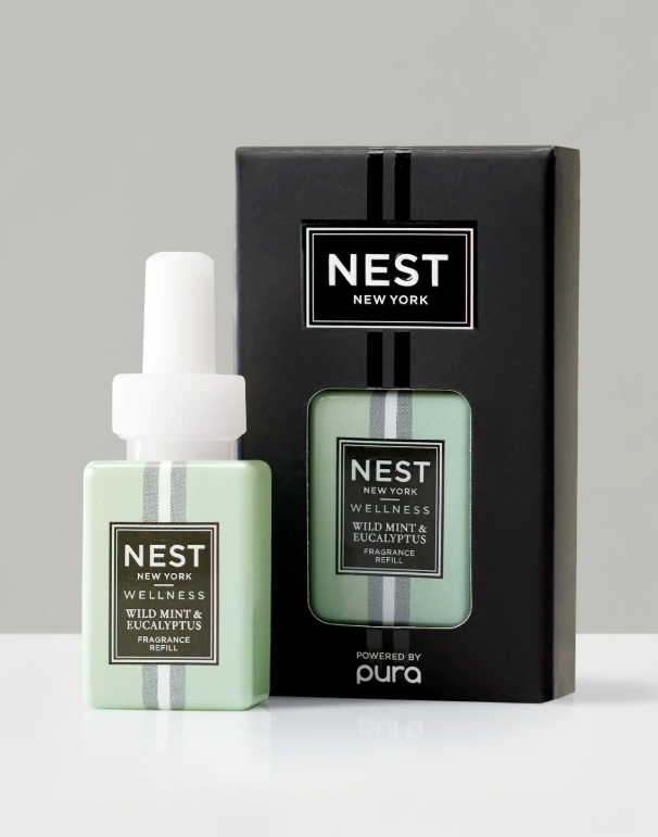 Pura Diffuser Refill - Wild Mint & Eucalyptus by NEST - Final Sale 15% off in cart
