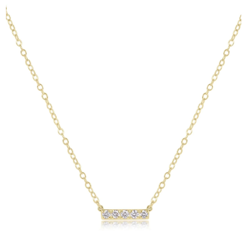 E Newton Couture Significance Bar Necklace