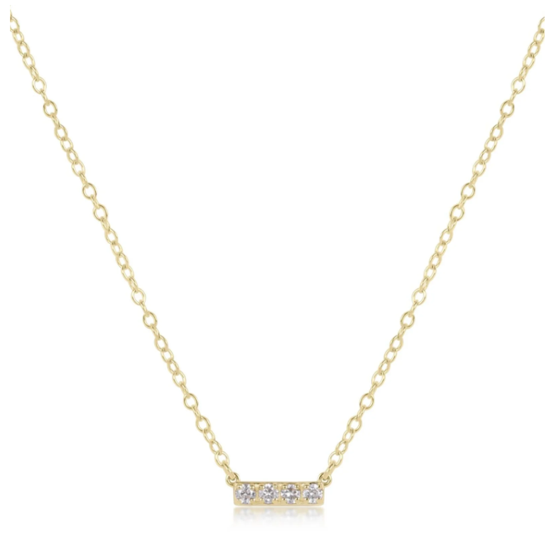 E Newton Couture Significance Bar Necklace