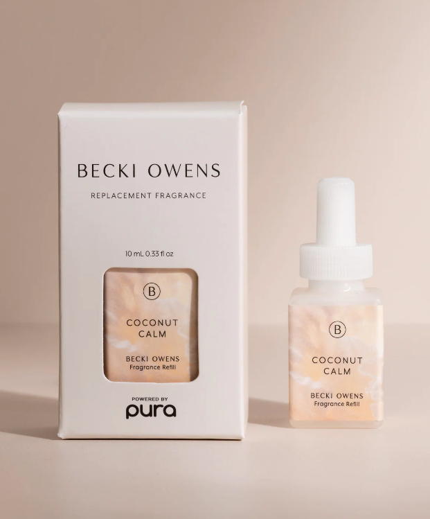Pura Diffuser Refill - Coconut Calm by Becki Owens - Final Sale 15% off in cart