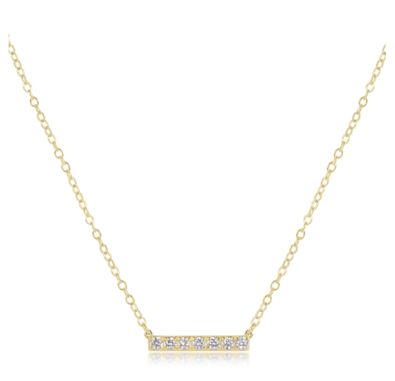 E Newton Couture Significance Bar Necklace