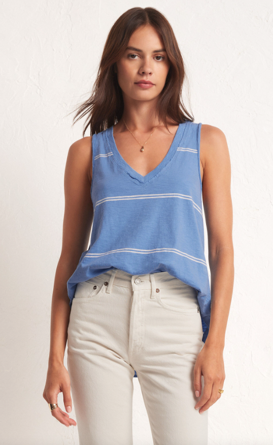 Z Supply Vagabond Twin Stripe Tank - Final Sale 25% off in cart