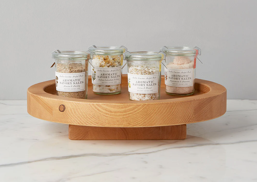 Natural Nesting Lazy Susan