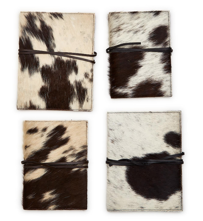 Cowhide Journal - Final Sale 40% off in cart