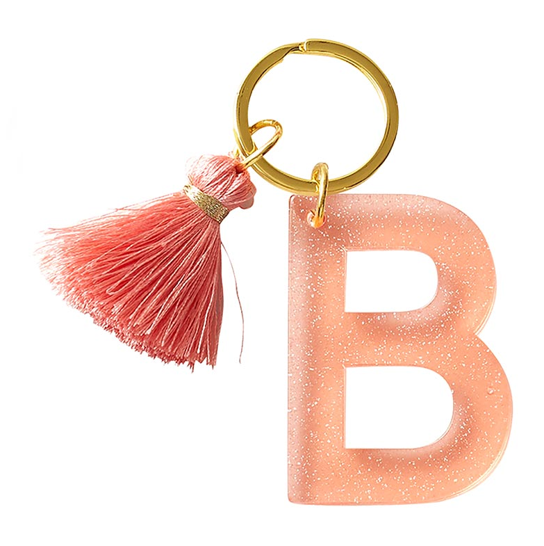 Acrylic Letter Keychain