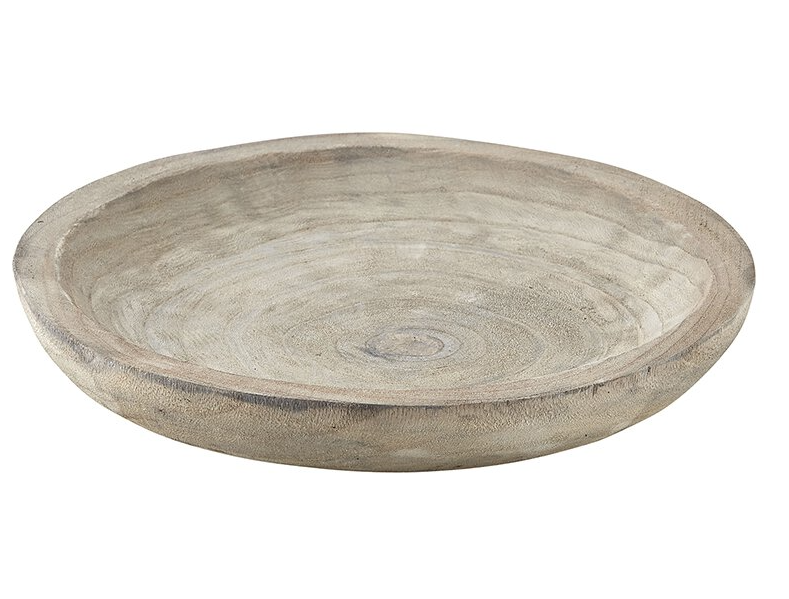 Paulownia Wood Medium Display Bowl