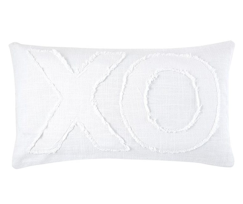 XO White Pillow - Final Sale 30% off in cart