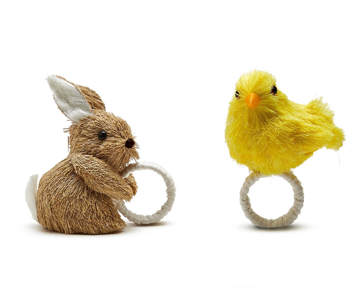 Easter Entourage Napkin Rings - Set of 2