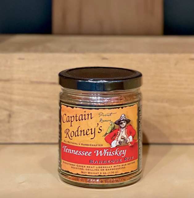 Captain Rodney's Tennessee Whiskey Barbeque Rub