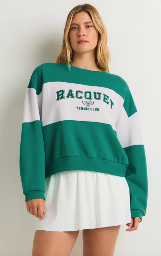 Z Supply Racquet Sweatshirt