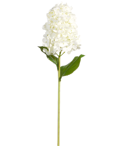Real Touch Tall White Hydrangea Stem