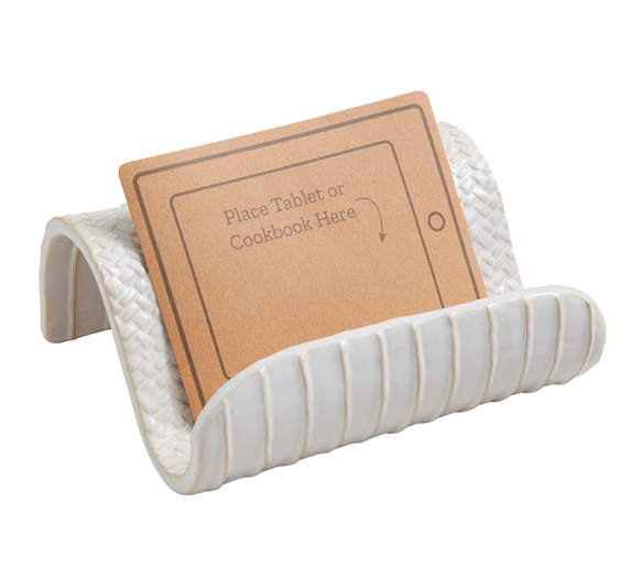 Ceramic Cookbook Holder