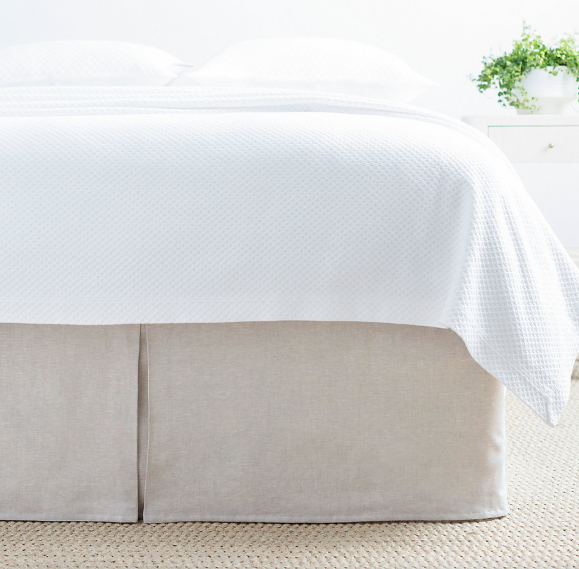Lush Linen Bedskirt - Final Sale 40% off in cart