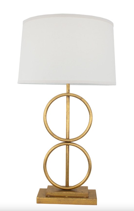 Rings of Gold Table Lamp
