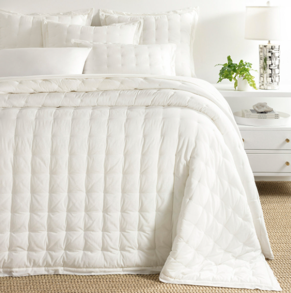 Cozy Cotton Puff Coverlet & Shams - Final Sale 40% off in cart