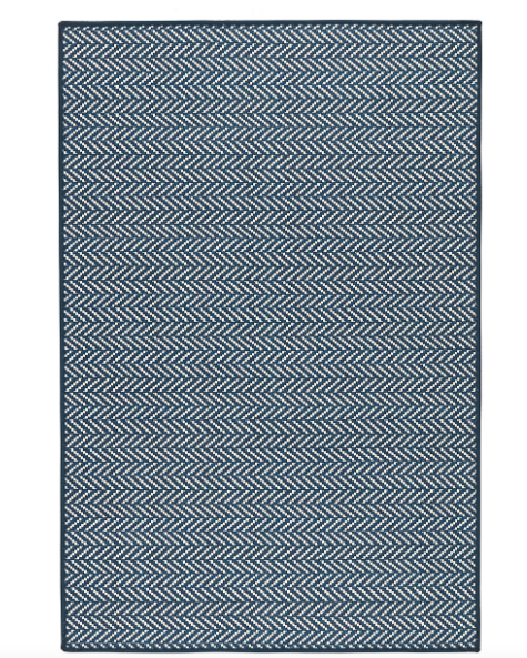 Herringbone Machine Washable Rug