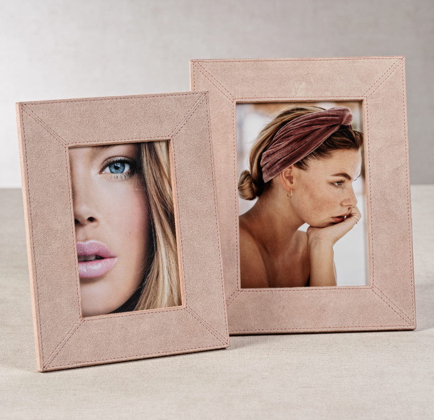 Suede Lux Photo Frame