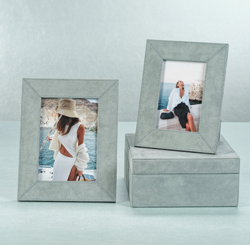 Suede Lux Photo Frame