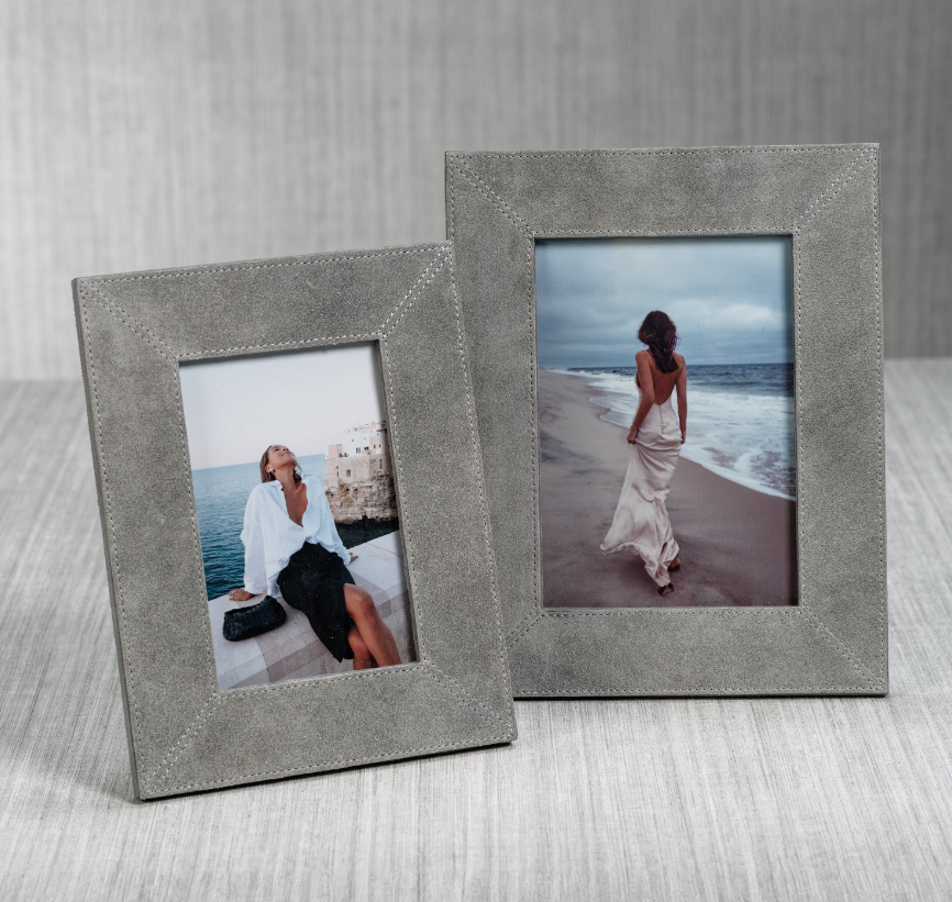 Suede Lux Photo Frame