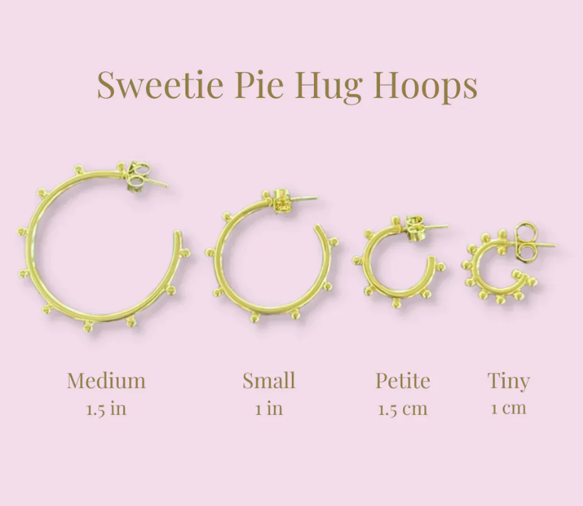 Sheila Fajl Sweetie Pie Hoops - Final Sale 30% off in cart
