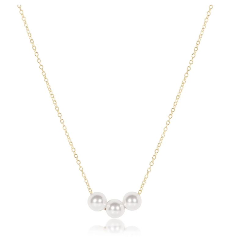 E Newton egirl 14" Necklace - Joy Pearl