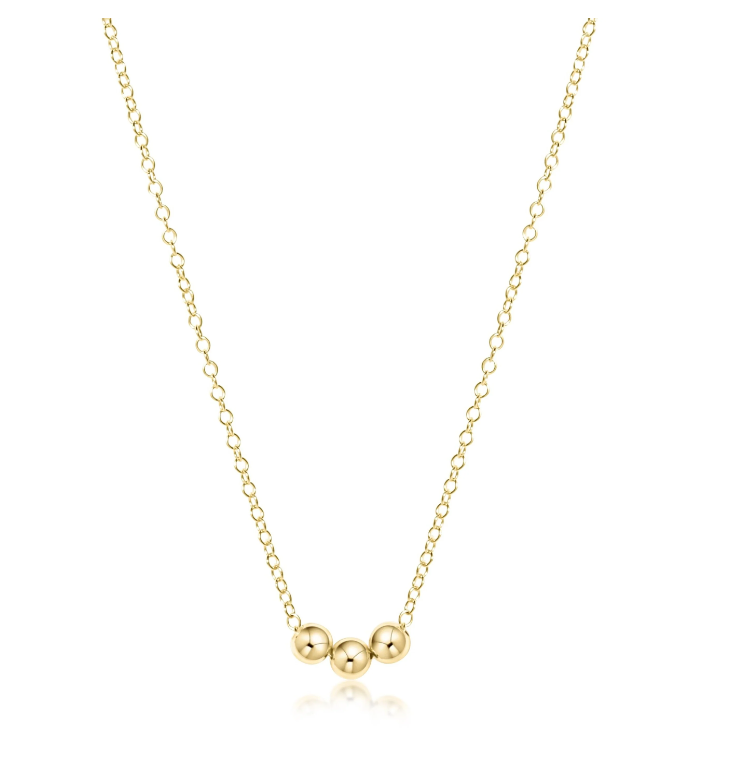 E Newton egirl 14" Necklace - Joy Gold