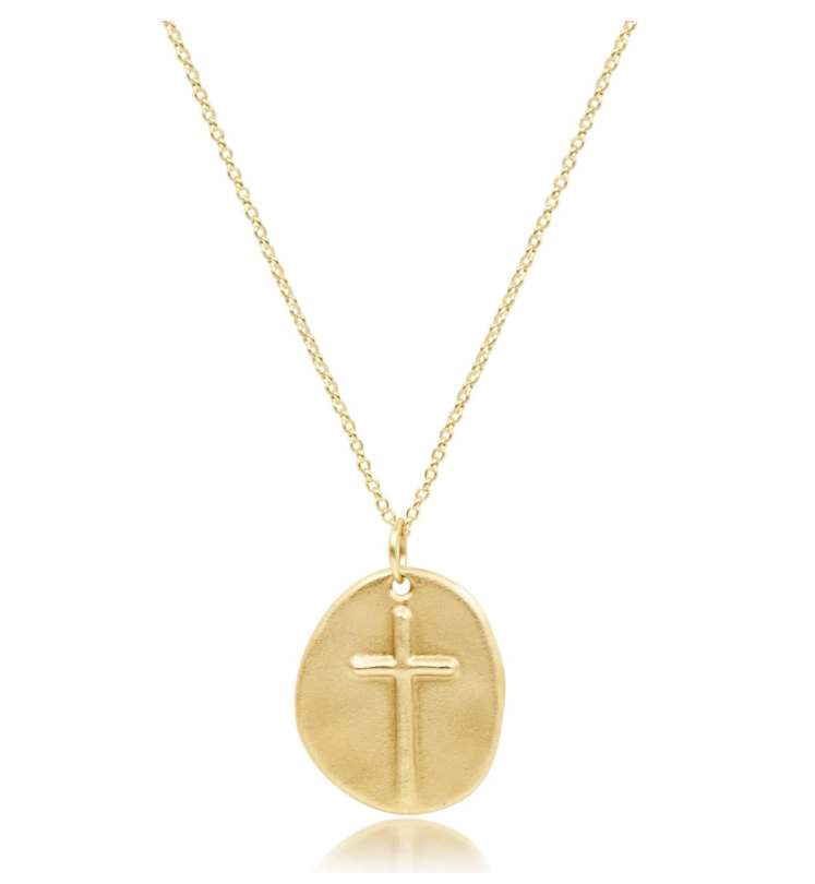 E Newton 16" Necklace Gold - Inspire Charm