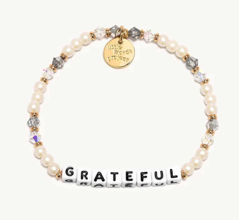 Little Words Project Bracelet - Crystal