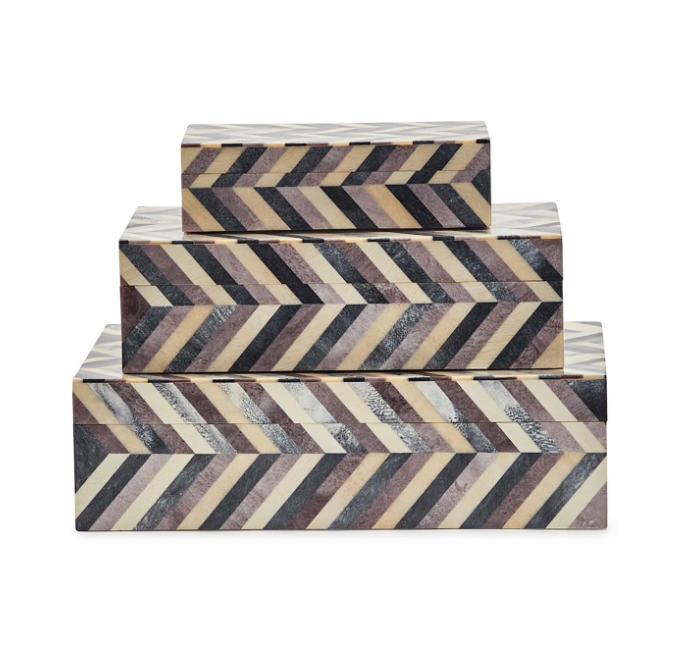 Chevron Patterned Box